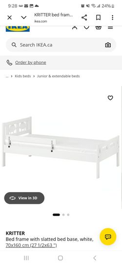 Kid kritter bed frame