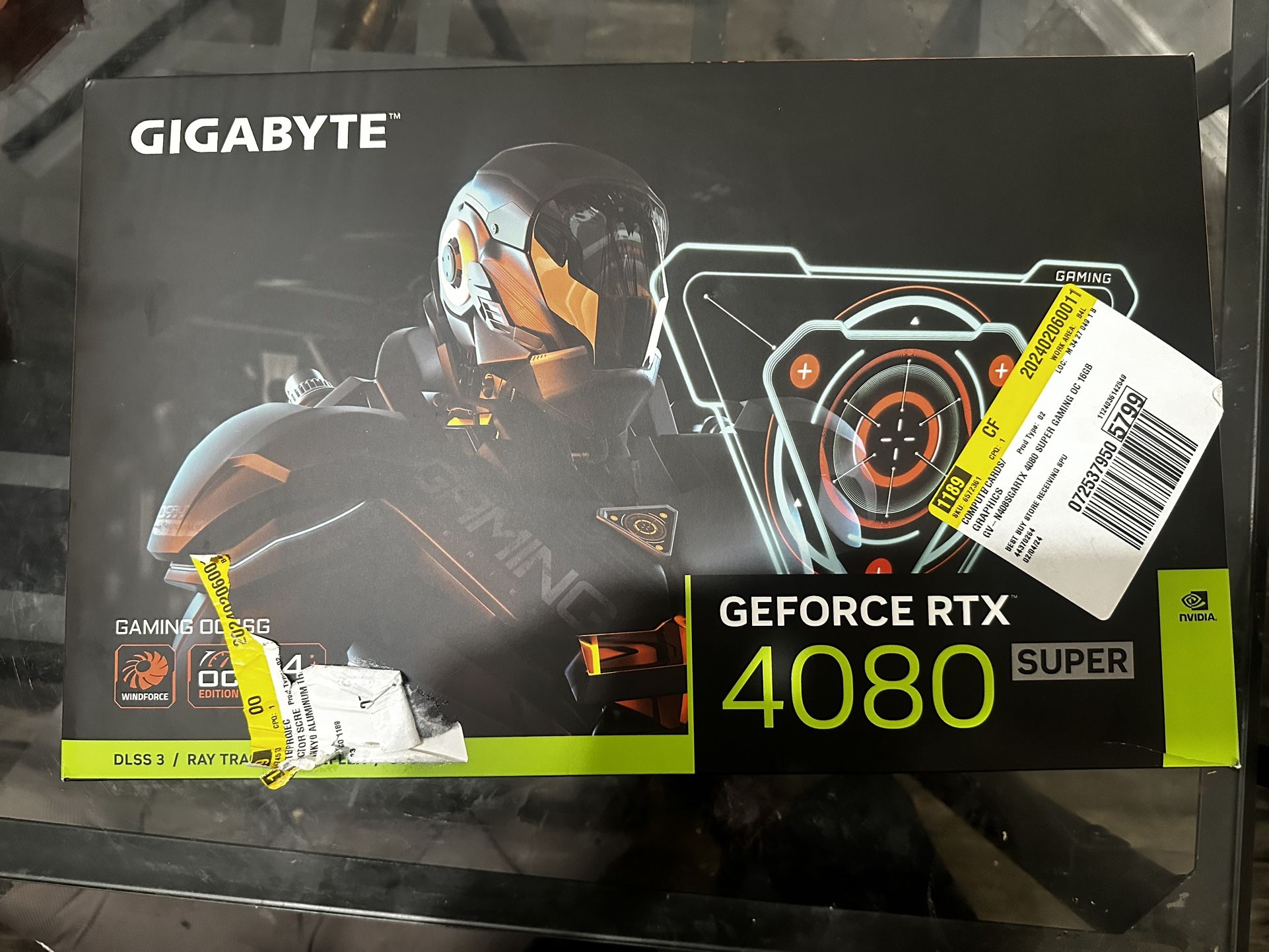 Gigabyte 4080 super -2 Year Warranty