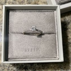 Kleinfield Engagement Ring And Wedding Band  Thumbnail