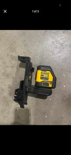 Dewalt 20v green cross line laser level (tool only)