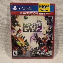 PLANTS vs ZOMBIES GARDEN WARFARE 2 (2016 PS4) PvZ GW2 TOWER DEFENSE SONY PLAYSTATION PS VIDEO GAME