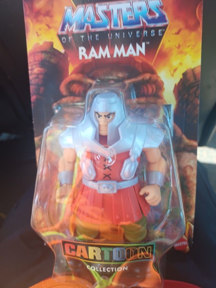 RAM MAN -MASTER OF THE UNIVERSE-CARTOON COLECTION FIIGURE