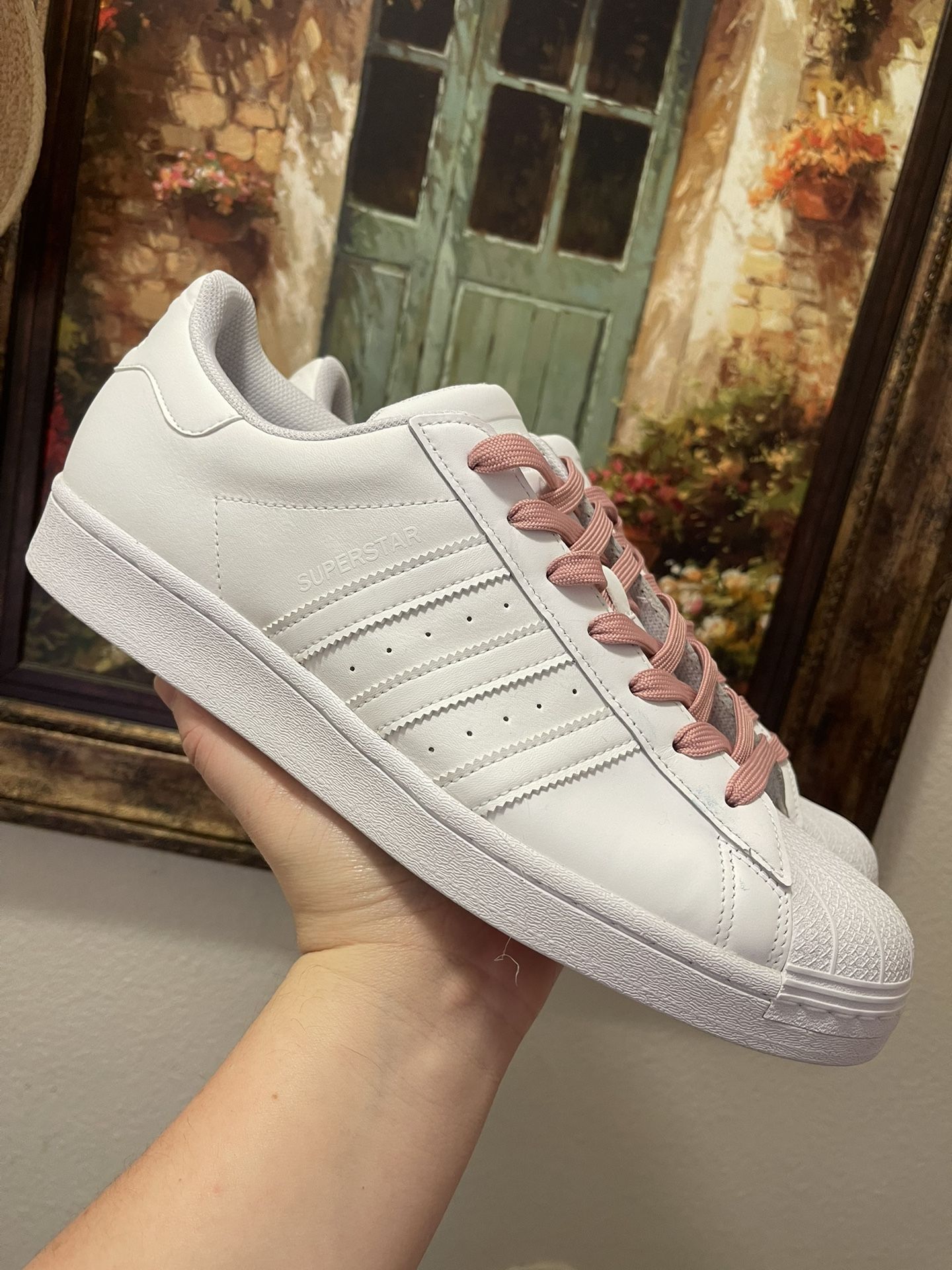adidas gazelle silver green womens adidas Superstar II Better Scarlet main image 1