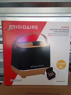 New Frigidaire insulated electric beverage cooler /fridge
