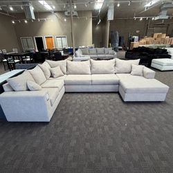 Custom Sectional with Chaise