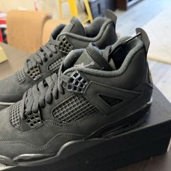 Jordan 4 retro black cat size 8.5 new