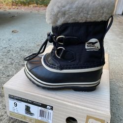 Sorel children’s Yoot Pac Nylon snow boots
