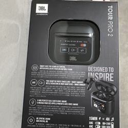 JBL Harman Tour Pro 2 Bluetooth Earbuds