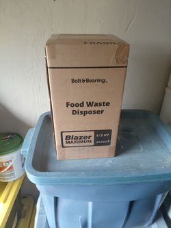 Brand New Garbage Disposal