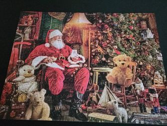 Tis The Season 550 Pc Jigsaw Puzzle.  Poster Included.
