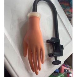 Practice Hand III With Flexible Arm For Manicure « And Nail Art / New / Had It Put Away / 