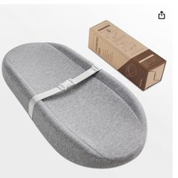 Gray Baby Changing Pad 