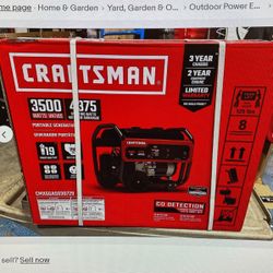 Craftsman 3500-Watt Gasoline Portable Generator