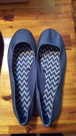 8.5 womens denim flats