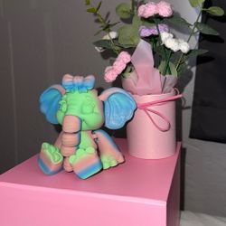 3D Art Elephant 