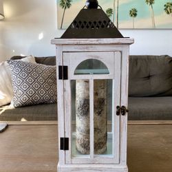 Decorative Lantern With Candle