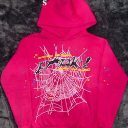 Spider P*Nk Pink Hoodie 