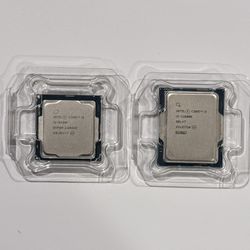 Two Intel CPU’s | read description 