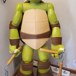 4 Foot Tall Teenage Mutant Ninja Turtleis With Storage