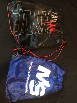 Gym drawstring bags
