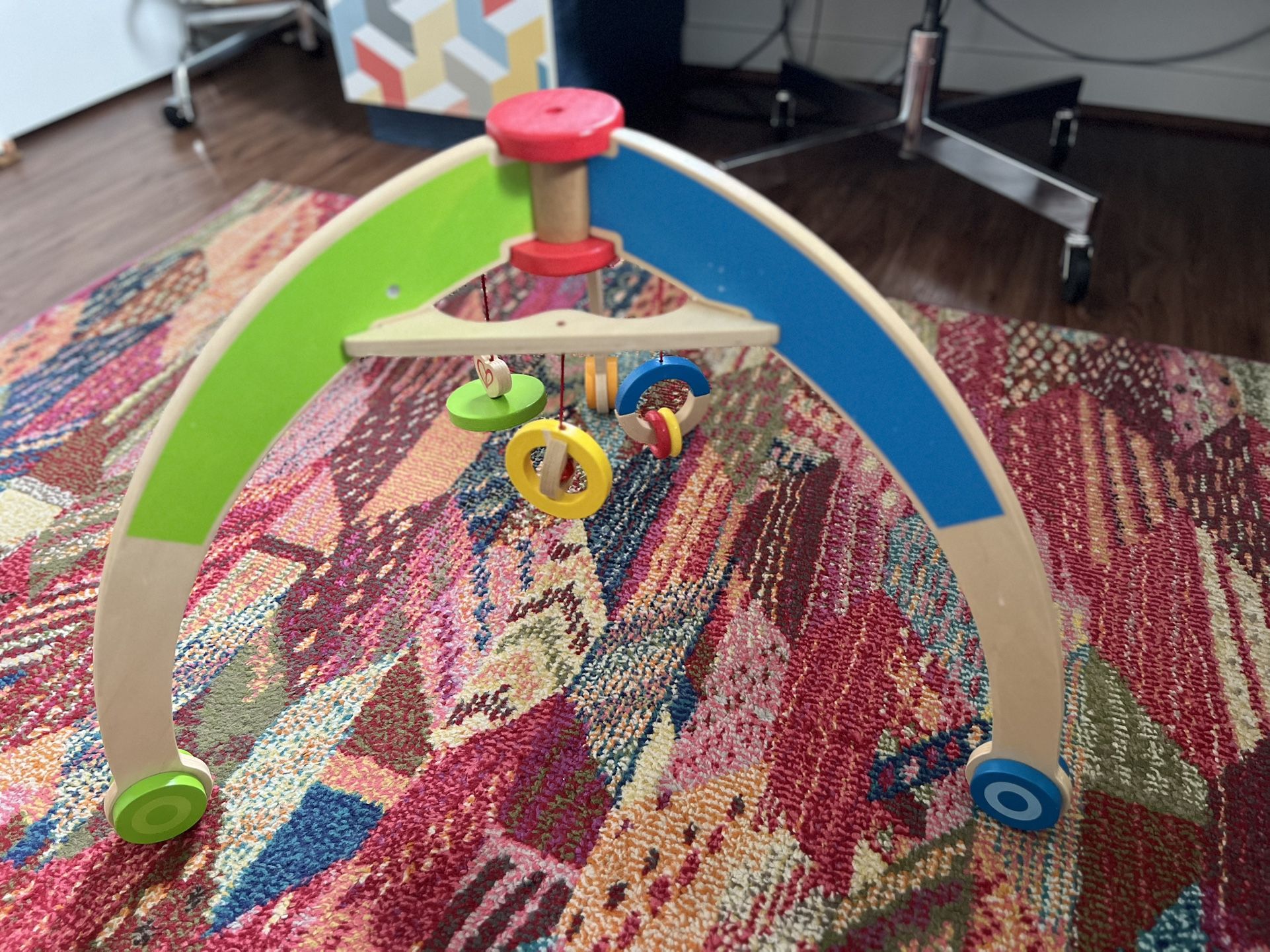 Tummy Time Hape My First Wooden Play Gym