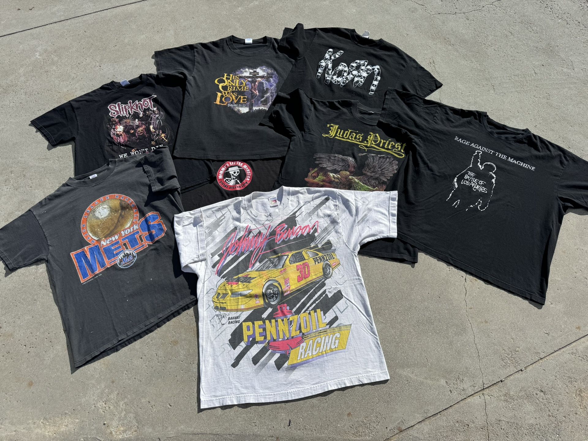 Old Band Nascar Music vintage t shirts