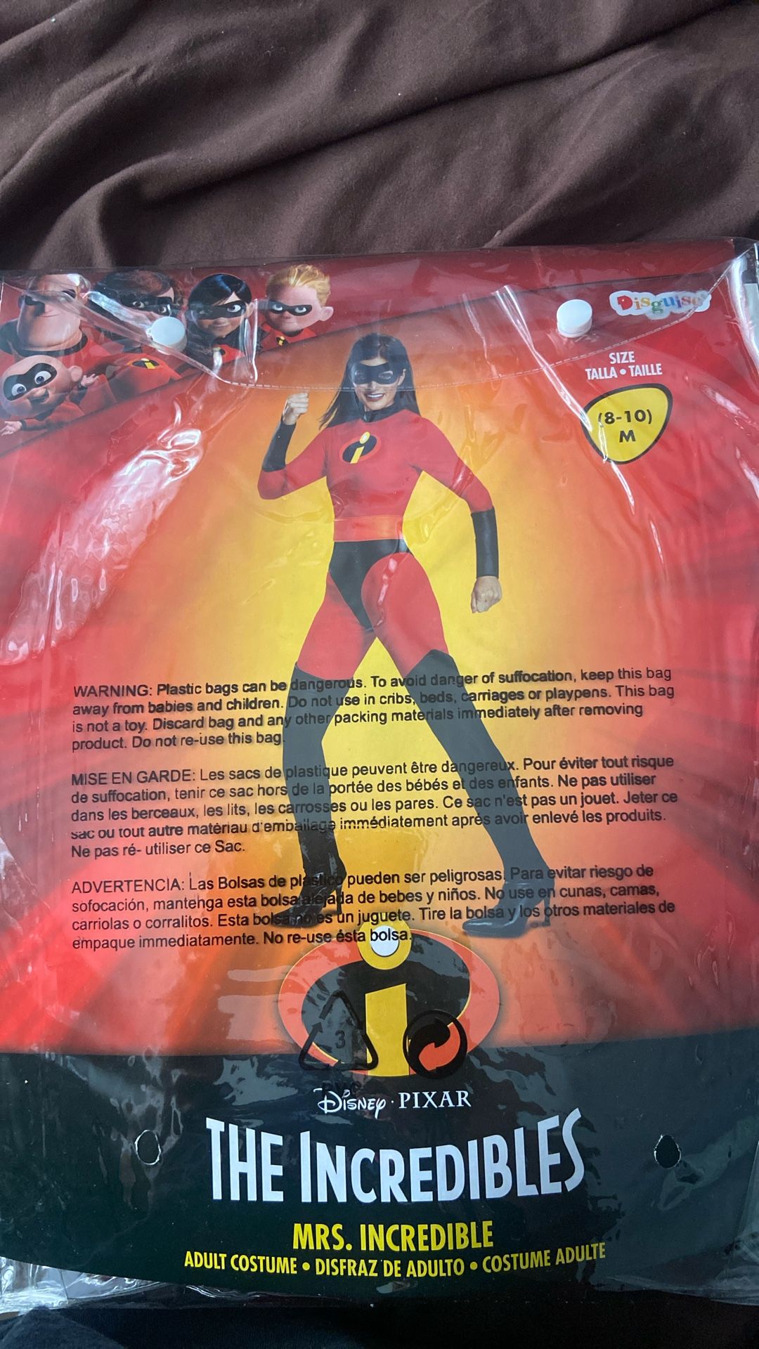 NEW MRS INCREDIBLES COSTUME