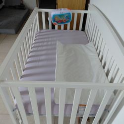 Venta Cuna Con Su Colchón Y Sabana 