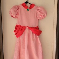 Princess Peach Costume Child LARGE