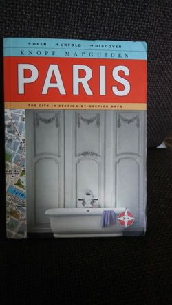 KNOPF Paris travel city map