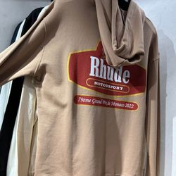Rhude hoodie on sale sale