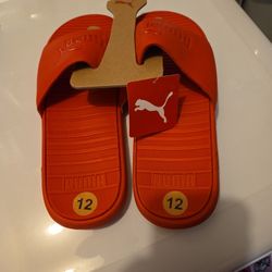 Men's Size 12 Puma Sandals 