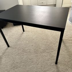 IKEA Tarendo Black Table