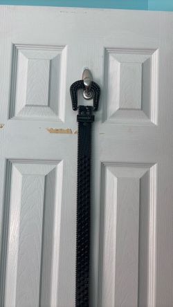 42 inch bb Simon belt, REAL BLACK RHINESTONE
