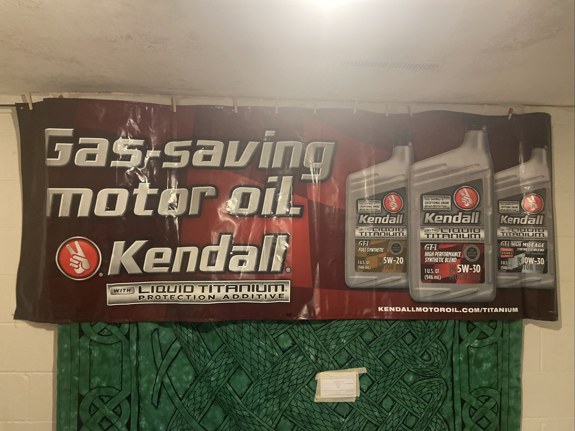 Kendall Motor Oil Sign