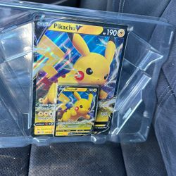 Pokémon TCG Shining Fates – Pikachu V Promo Cards (Open Box)