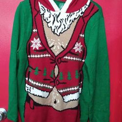Men's Christmas Ugly Sweater Size L