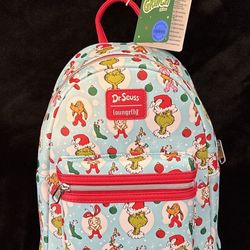 The GRINCH LOUNGEFLY  -More GRINCH bags In Profile 🎄(Price Is Firm)