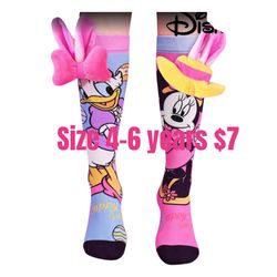 DISNEY SOCKS CHILDREN SIZE 4-6 AND 7-9 ❤️❤️❤️
