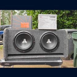 JL Audio 10s JL Ported Box Amp And Wiring Kit