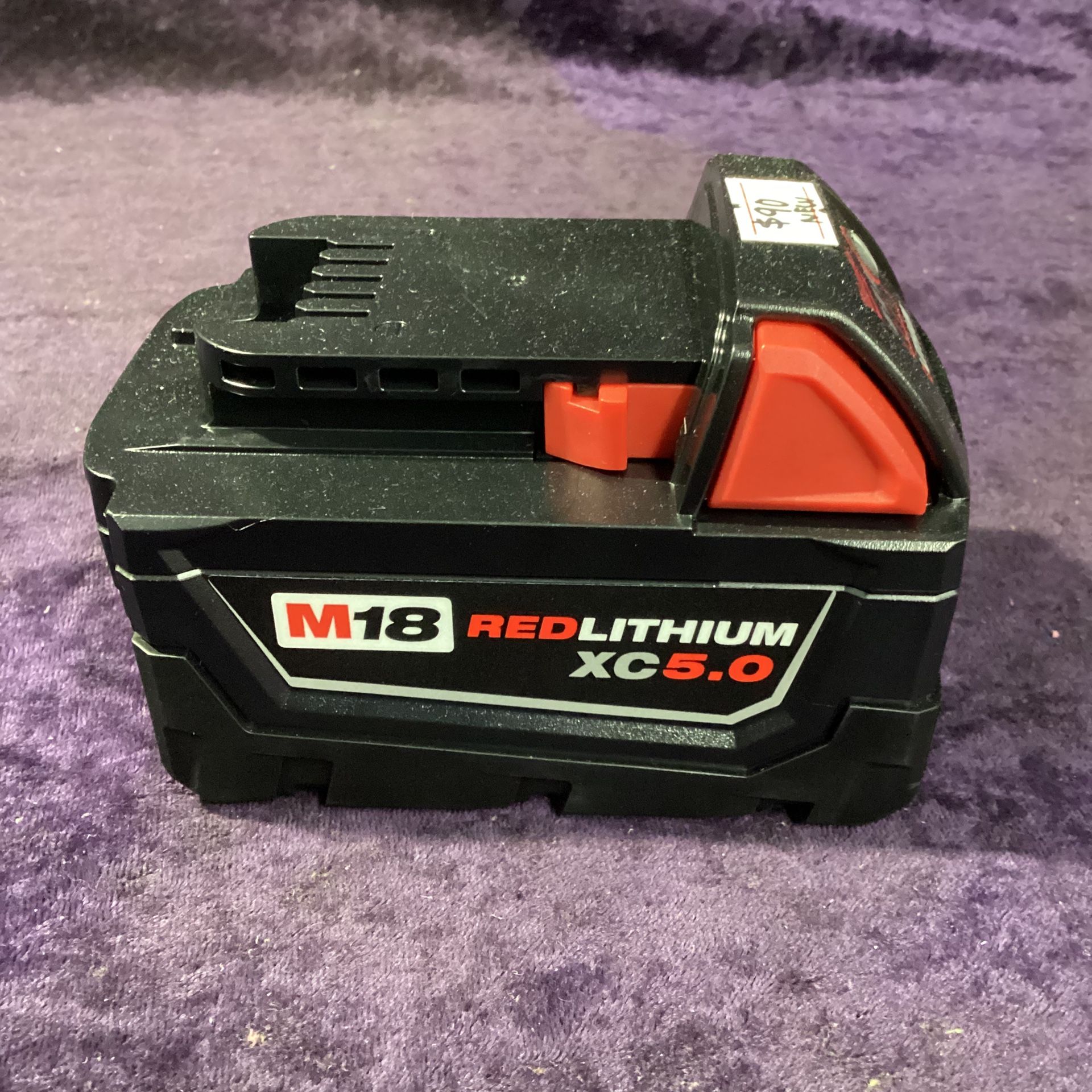 🧰Milwaukee New M18 5.0ah Batteries! $90 Each! Check My Other Tool Listings! Address In Description ⬇️