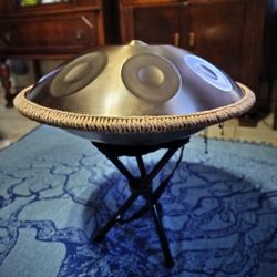 New Handpan Drum 22 Inches 10 Notes With Stand 
