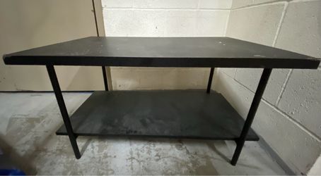 Small Coffee Table/End Table with Mid Shelf