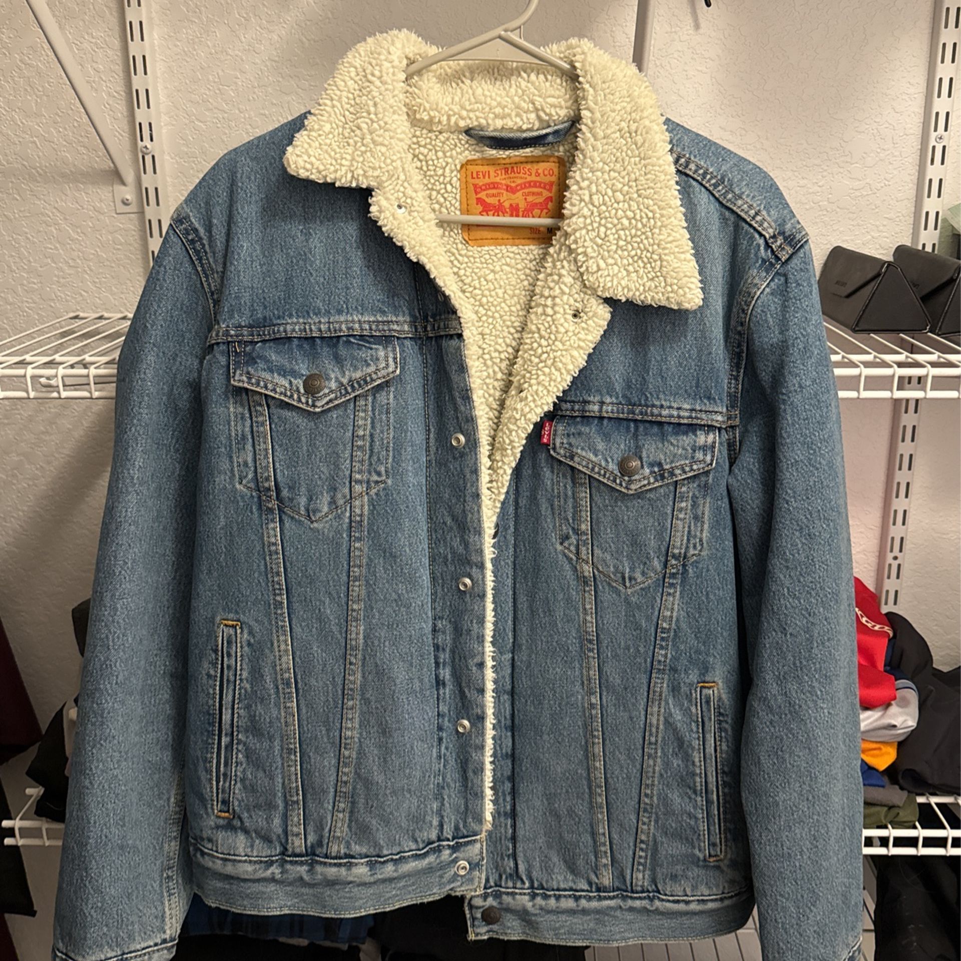 Levi Sherpa Denim Jacket