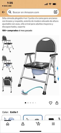 Silla Plegable De Baño