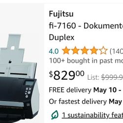 Fujitsu 7160 Document Scanner 