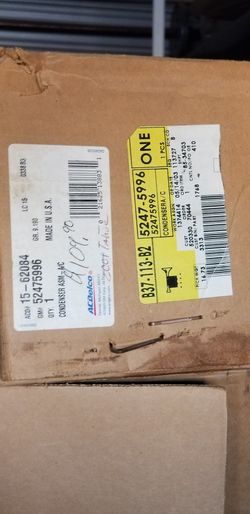AC DELCO CADILLAC CHEVROLET GM GMC A/C CONDENSER OEM NEW IN BOX 99- PRESENT