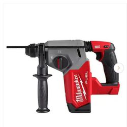 Milwaukee
M18 FUEL 18V Lithium-lon Brushless
Cordless 1 in. SDS-Plus Rotary Hammer
(Tool-Only) new  nuevo