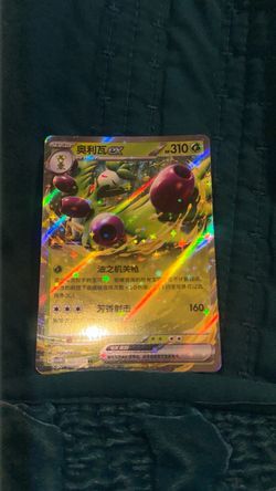 Pokémon Okidogi ex Gold Holo Card Chinese