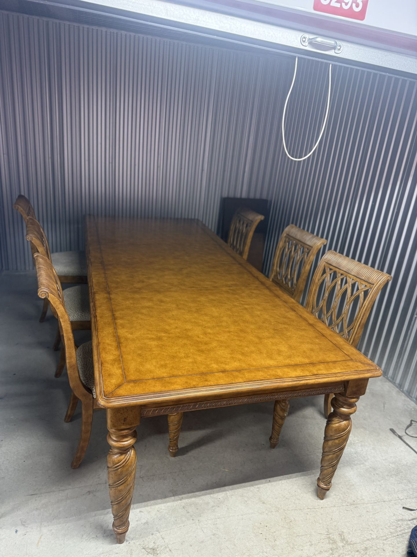 Dining Table + 6 Dining Chairs